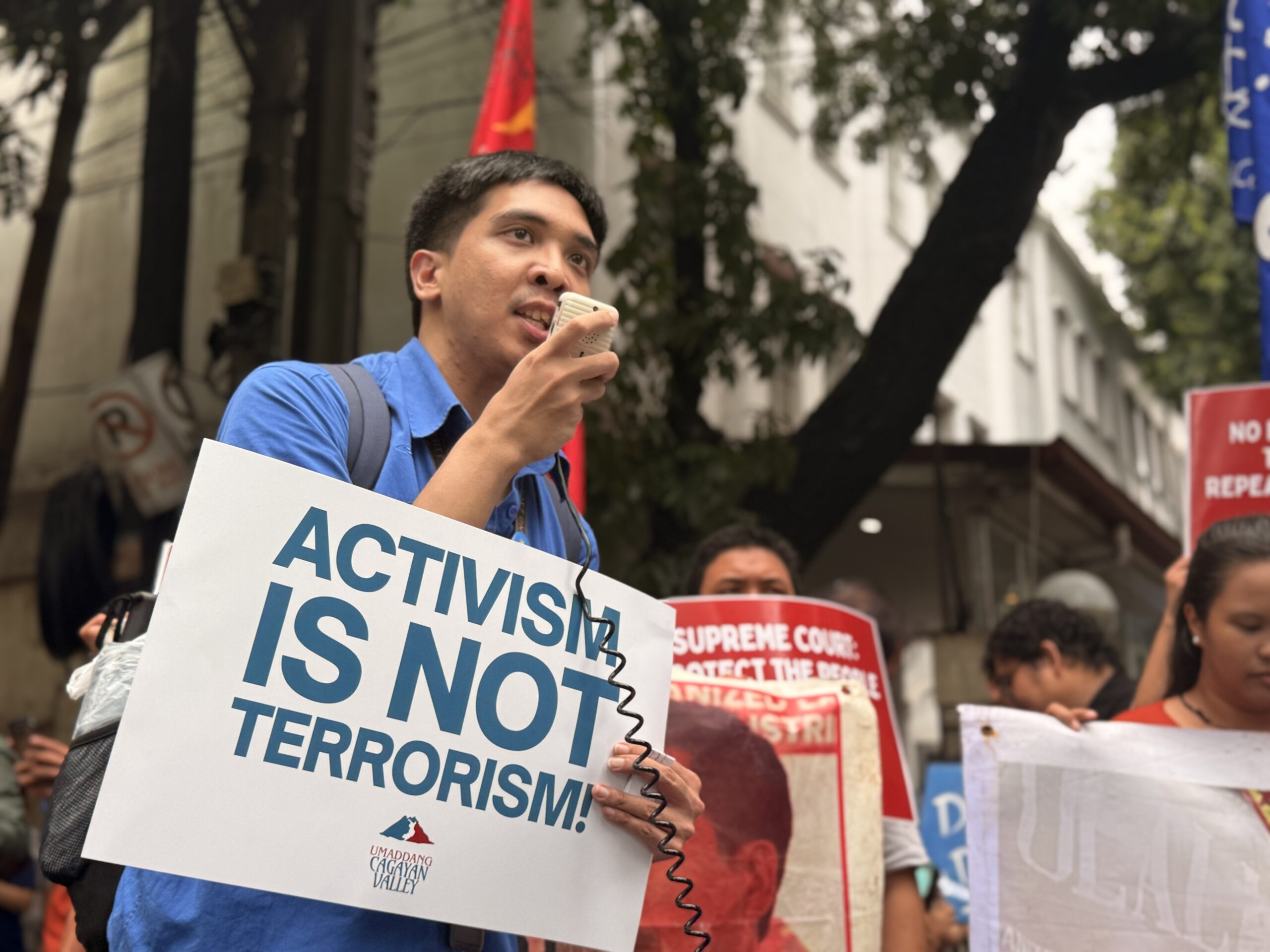Cagayan Valley activists deny terror financing raps, call for repeal of terror laws