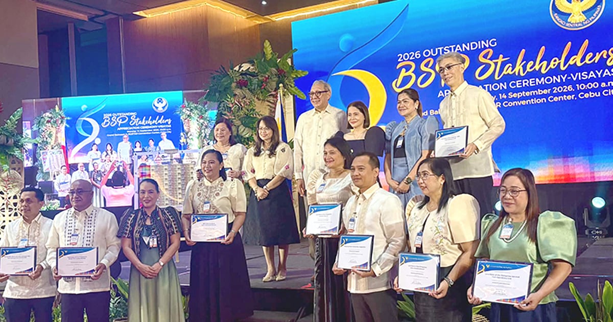BSP honors Visayas partners in financial inclusion push